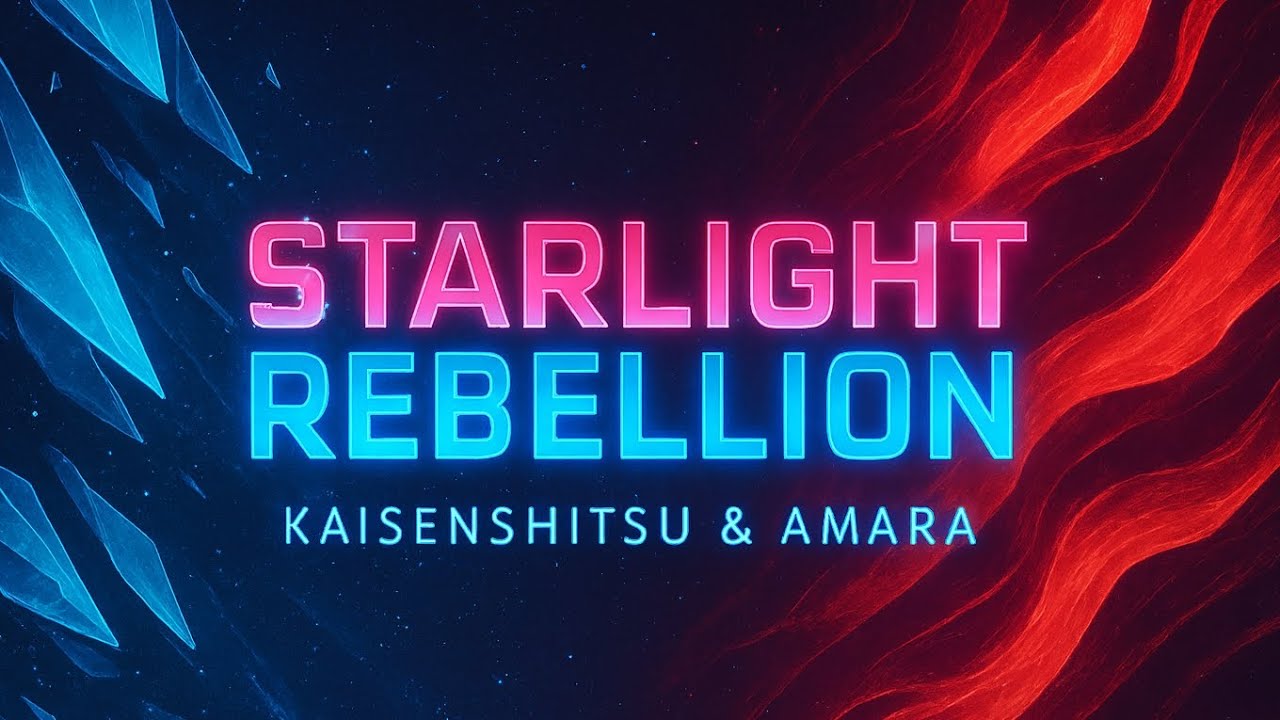 Kaisenshitsu & @AmaraStormStudioZ - Starlight Rebellion | EDM Pop | (Music Video)