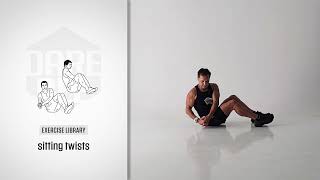Exercise Library: Sitting Twists