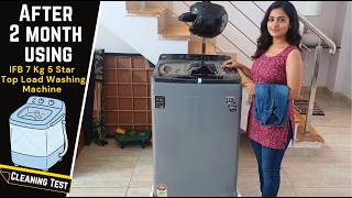 After 2 Month Using- IFB 7 Kg 5 Star Deep Clean AI Powered Automatic Top Load Washing Machine review
