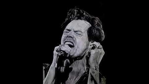 Drawing Harry Styles ex One Direction