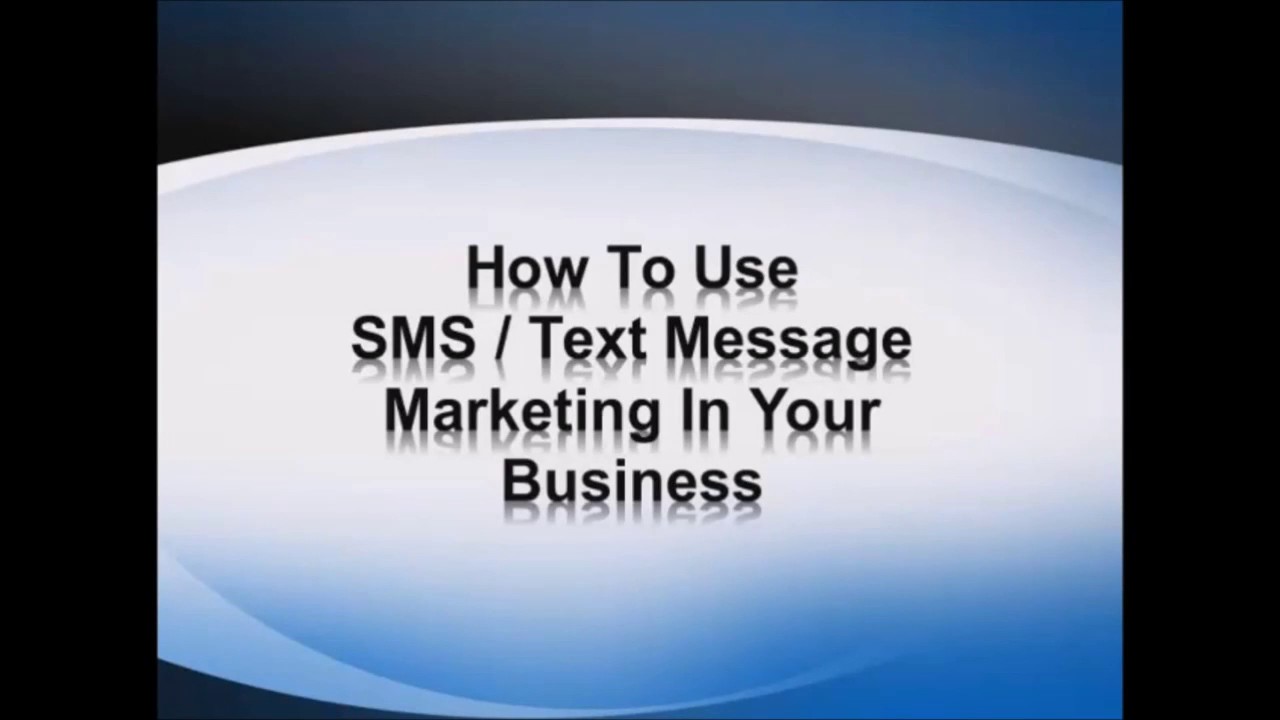 Text Message Marketing Benefits For Business by Kevin Toney - the Marketing Coach