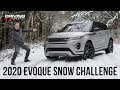 2020 Range Rover Evoque Review and Offroad Snow Challenge
