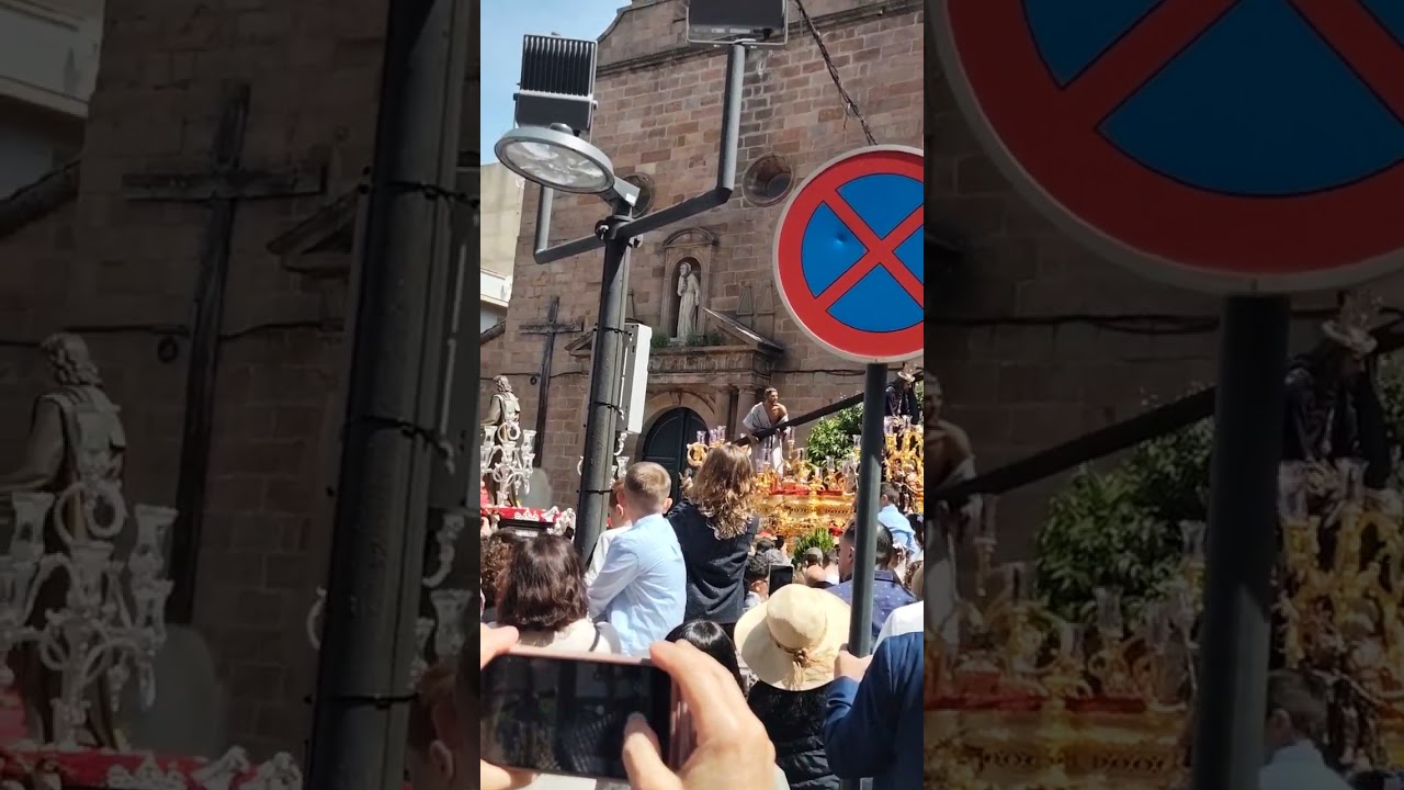 Semana Santa Linares. Hermandad del Nazareno 18-4-25. Banda cabezera Esperanza de María.