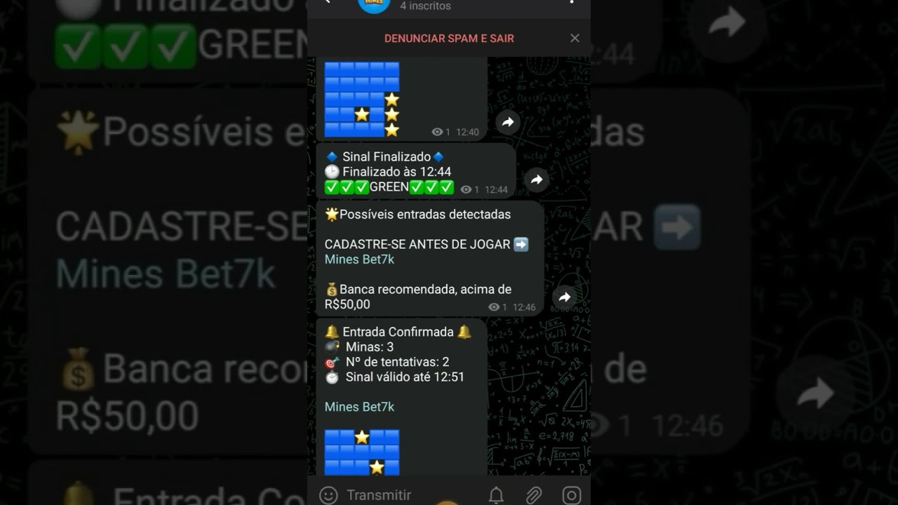 Grátis! Sinais do Mines