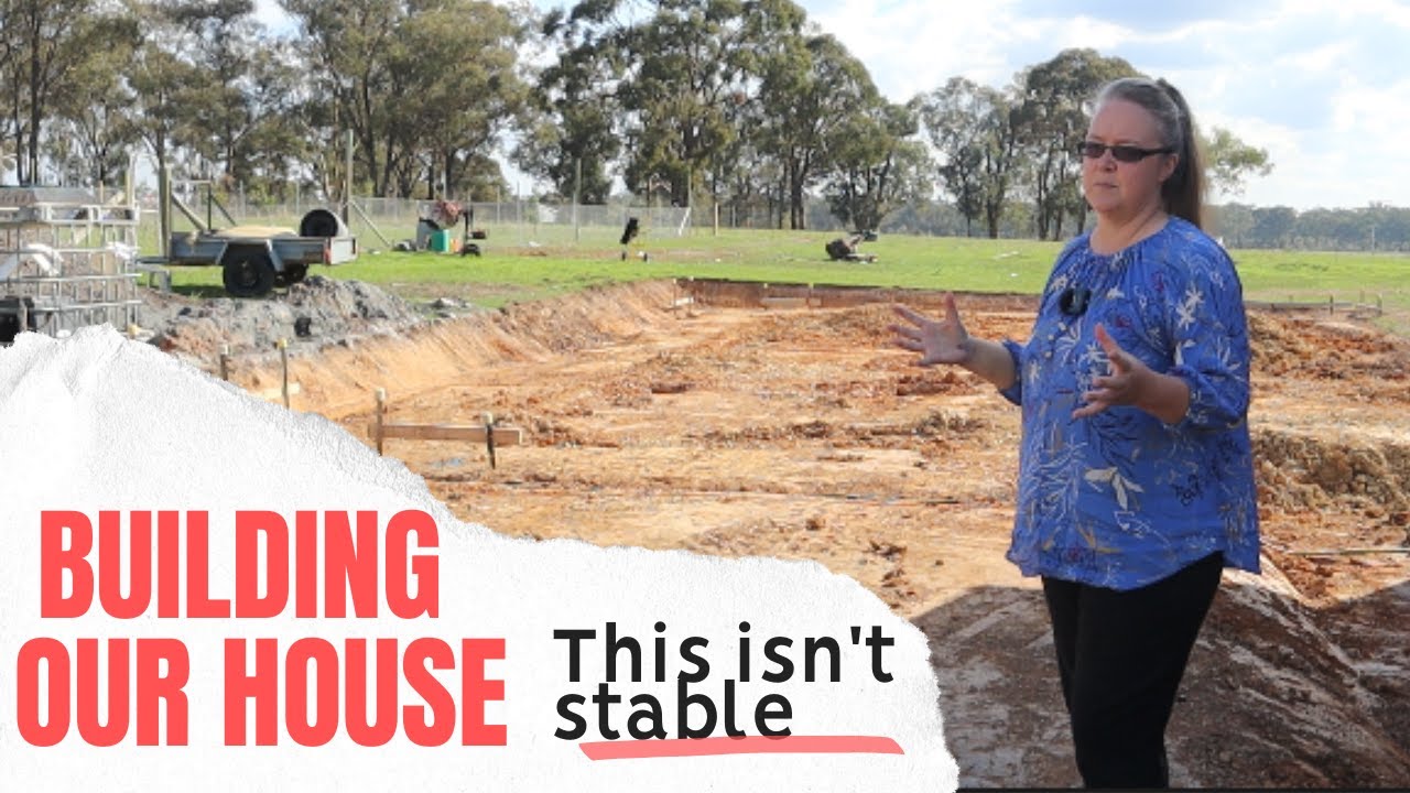 Preparing unstable ground Aussie Homestead Build YouTube
