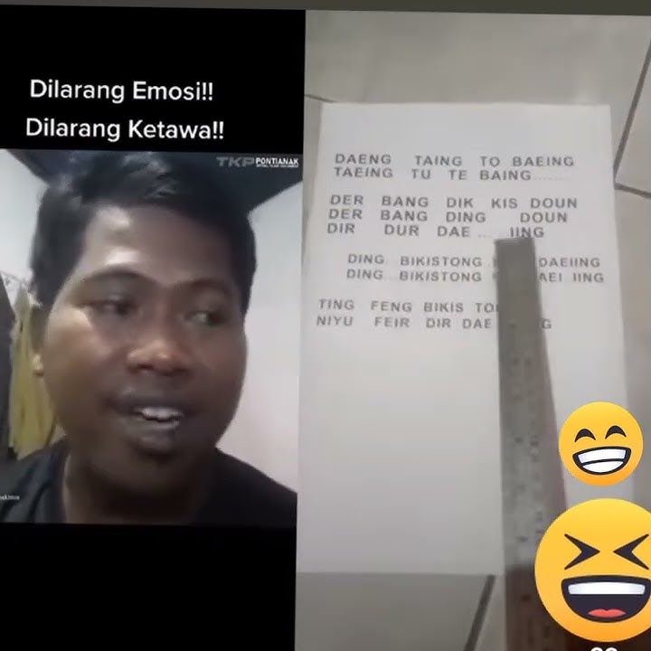 teks lagu viral dir Dur daeng, bikistong kocak lucu ngakak banget