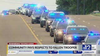 Fallen Trooper John Harris laid to rest behind everlasting public support