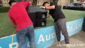 LA 110P&LA 118P  introduction video in T.I Pro Audio