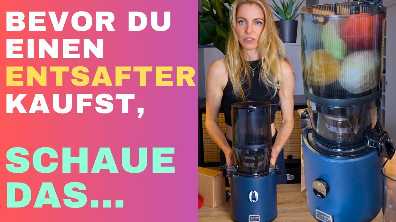 NEUER Hurom Entsafter H330 P  im Test! Der Porsche unter den Slow Juicer?