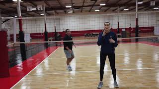 Blocking Footwork - Pins Crossover Step