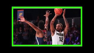 No. 18 purdue upsets no. 2 arizona 89-64 at battle 4 atlantis