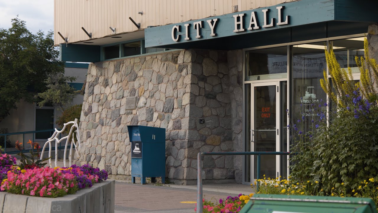 Whitehorse City Hall and old fire hall