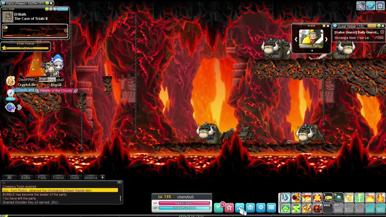 MapleStory N - Pioneer Test《Daily Quest》Minting ＆ Item Enhancement ＆ Challenge Boss/Content