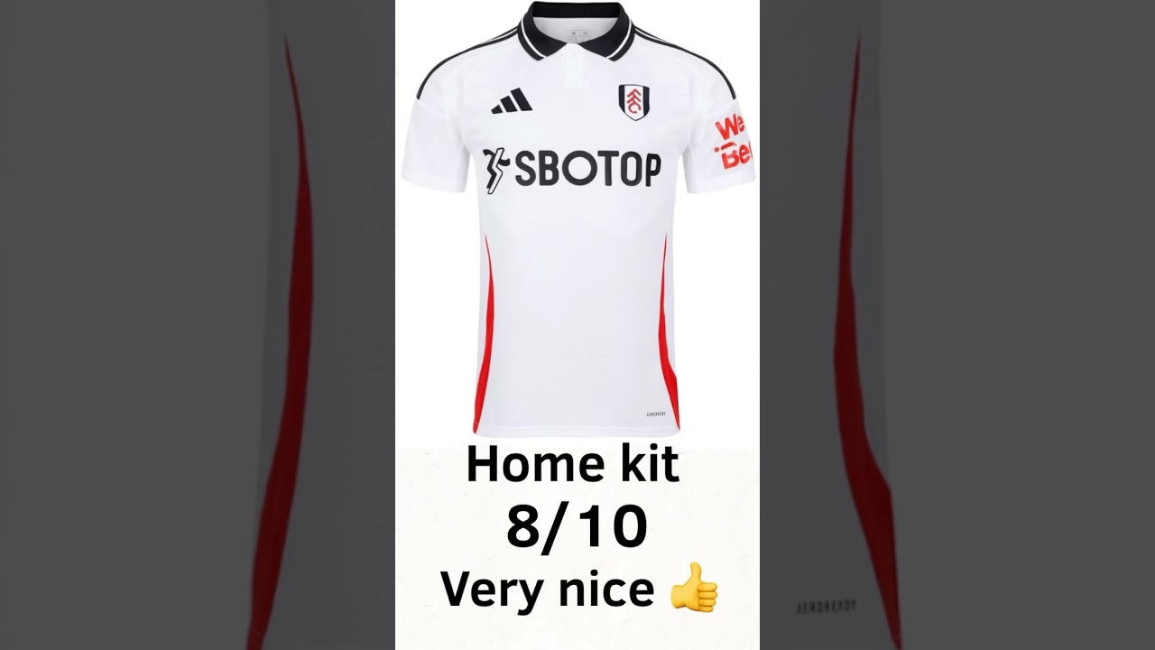 Rating football kits #22 Fulham