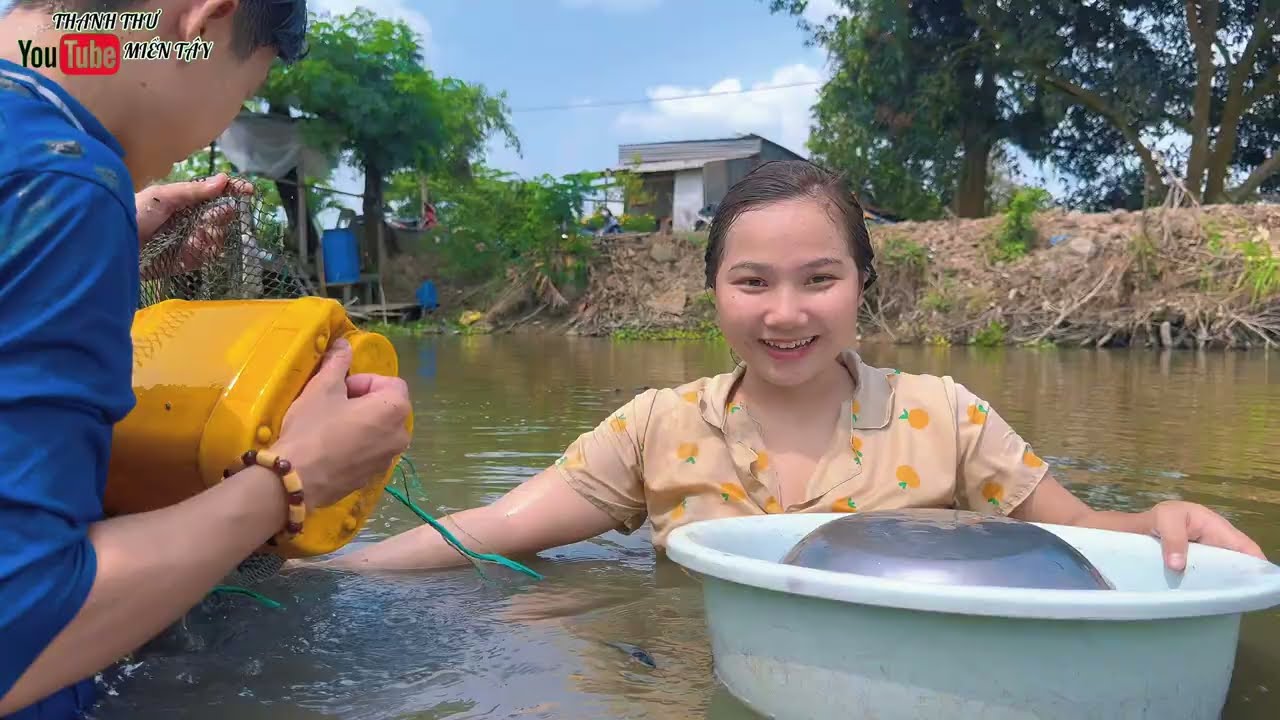 Chiều Mấy Chị Em Thăm Lú Dính Toàn Cá Ngon “ Đem Lên Nướng Mọi “|TTMT#333