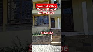 To LET, Beautiful villas in Ongata Rongai #trending #property #ronyproperties #rongairentals #beauty