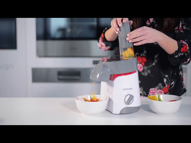 Elektrické strúhadlo Concept ES1000 - Fresh Salad - YouTube