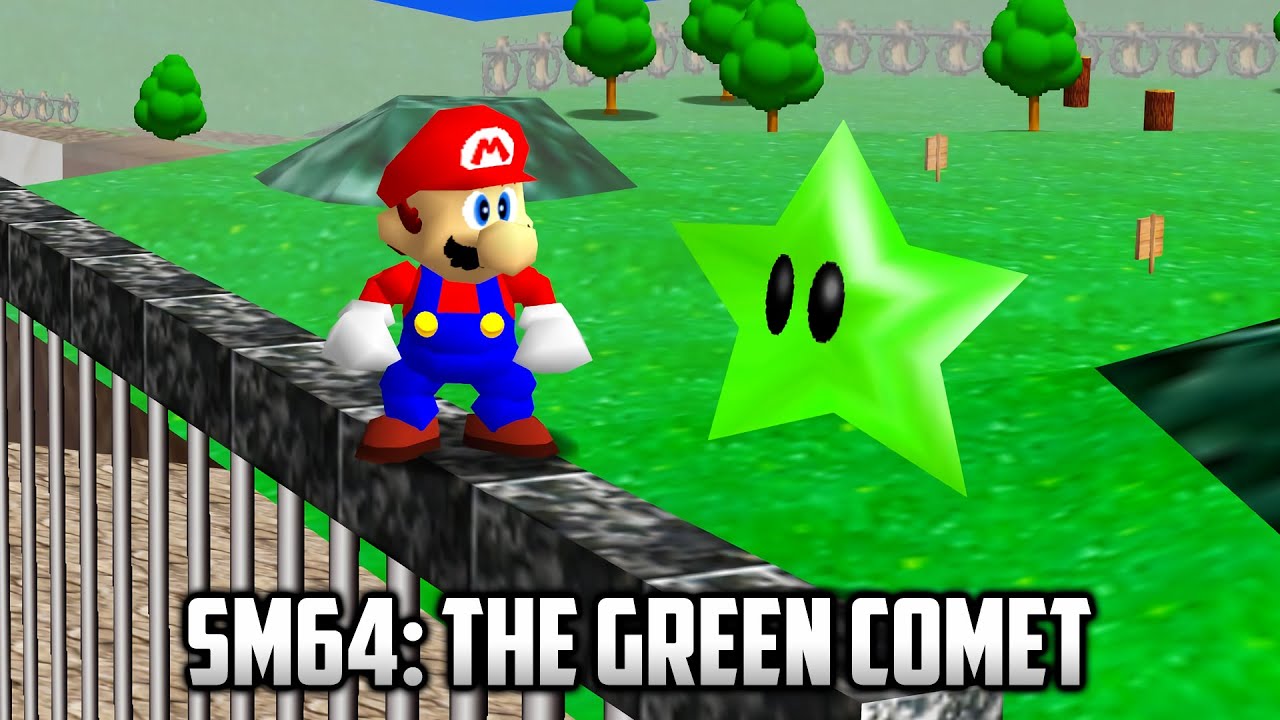 ⭐ Super Mario 64 SM64 The Green Comet YouTube