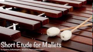 Short Etude for Mallets - Mallet Ensemble Sheet