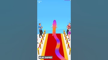 HAIR CHALLENGE🔥💇‍♀️🔥All Levels Gameplay Trailer  Android,IOS New Game #shorts#android#game#gameplay