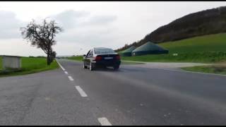 BMW E39 528i Burnout