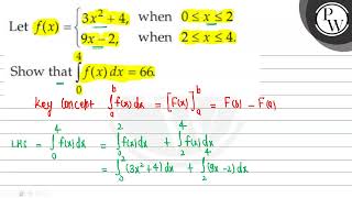 Let \( f(x)=\left\{\begin{array}{ll}3 x^{2}+4, & \text { when } 0 \...