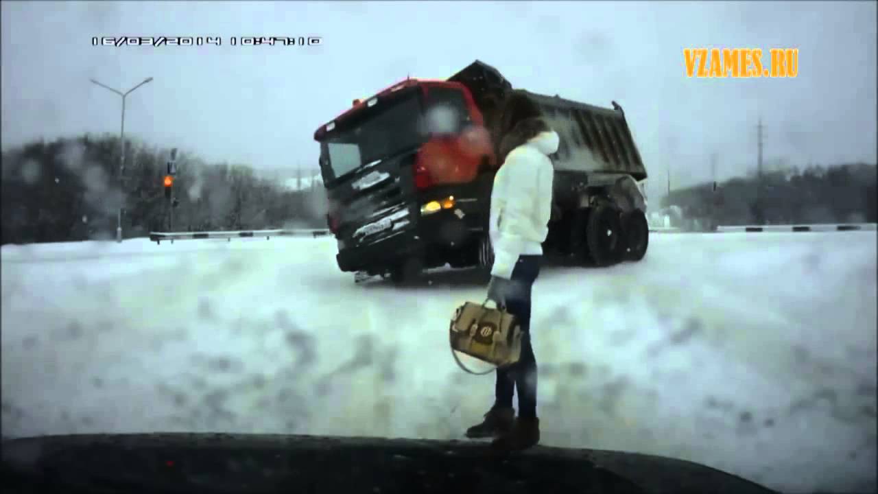 Аварии Грузовиков 2014  Подборка ДТП 