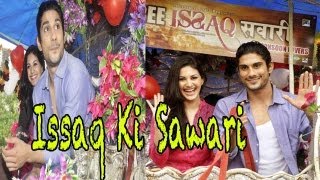 Prateik Babbar & Amyra Dastoor Enjoying ISSAQ KI SAWARI