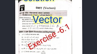opt class 10 vector ex 6.1/vector/all solution