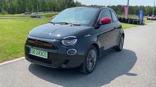 Fiat 500e, elektryczny Fiat 500, akumulator 21kWh, zasięg realny ok 100 km. (4k, 60fps) Fiat 500e Elektryczny Fiat 500 Akumulator 21kwh Zasięg Realny Ok 100 Km 4k 60fps