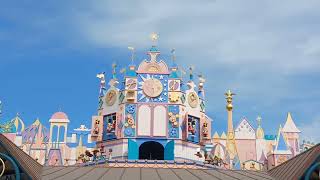 Disneyland Paris It's A Small World Clock 12:45 PM April 28 2026