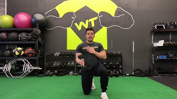 Half Kneeling Single Arm Overhead Press