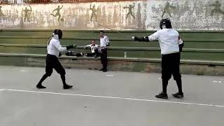 Asalto Con Espada Ropera Entre El Instructor Fernando García Vs Rémy Thomas