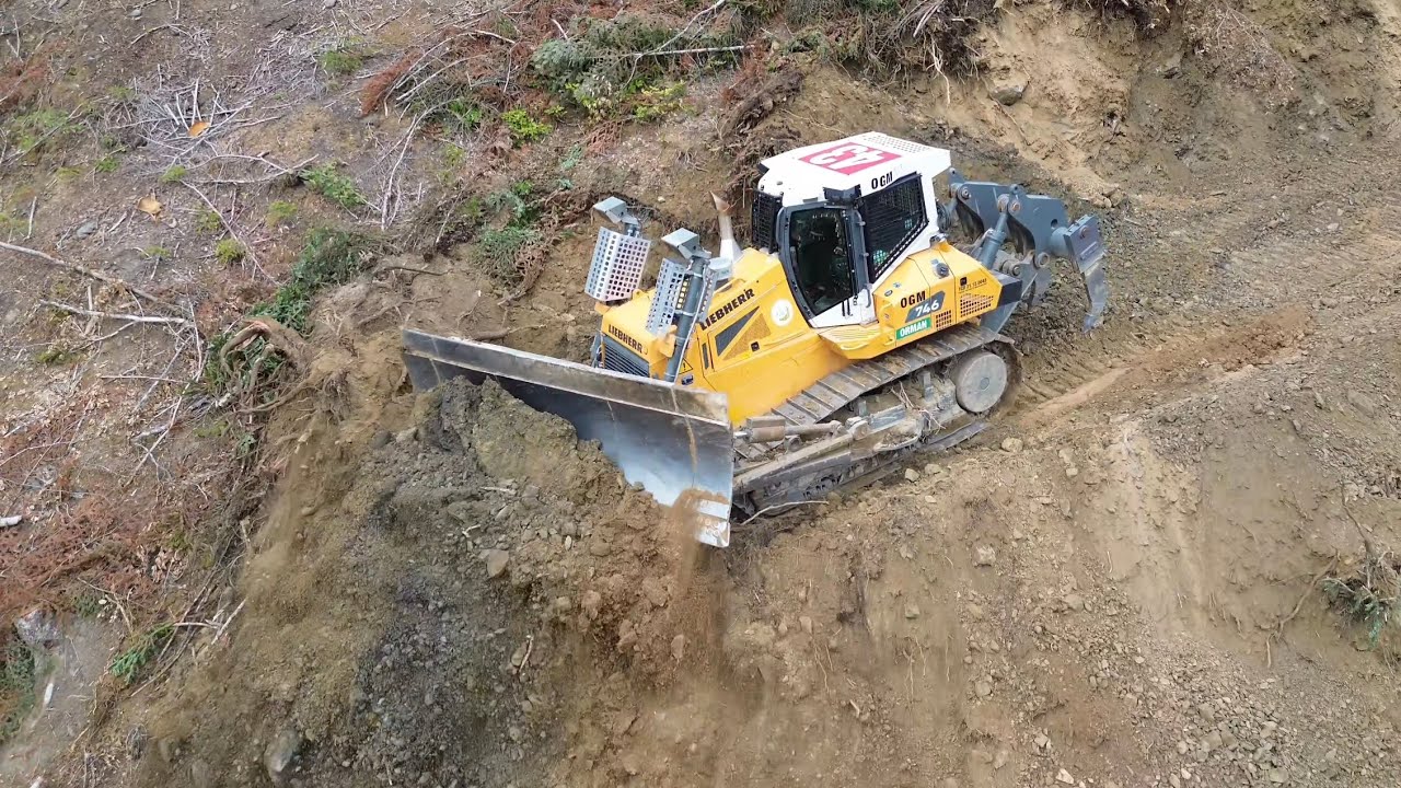 Liebherr 746 Dozer İle Yeni Yol Çalışması 3