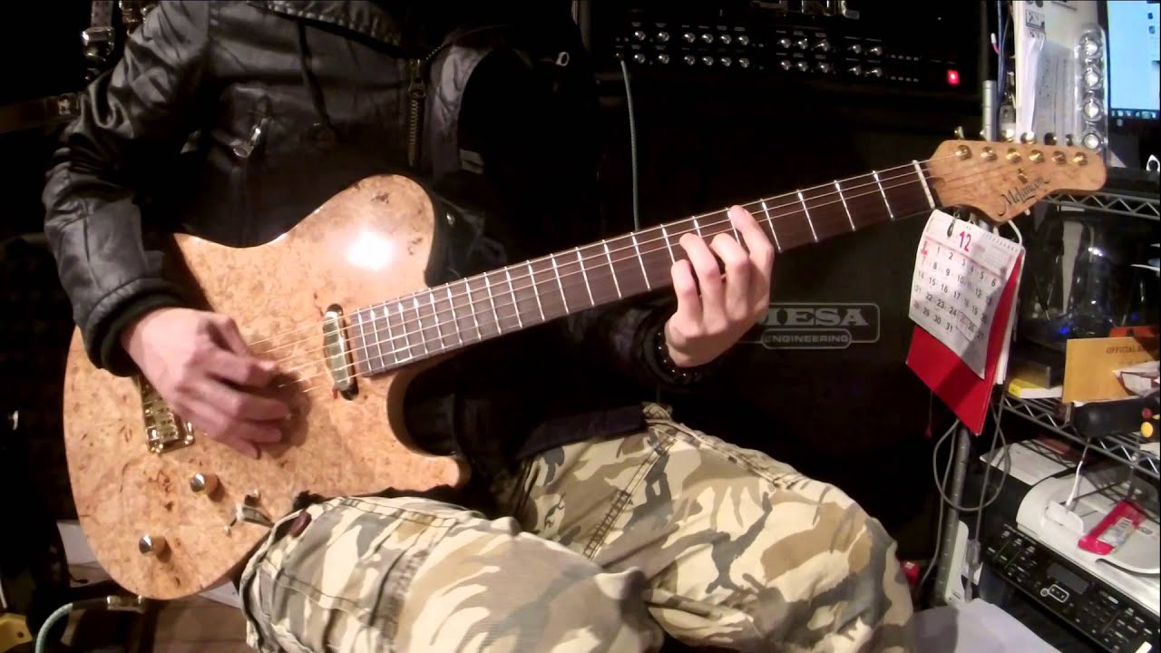 Testing Melancon Guitar Custom Artist T