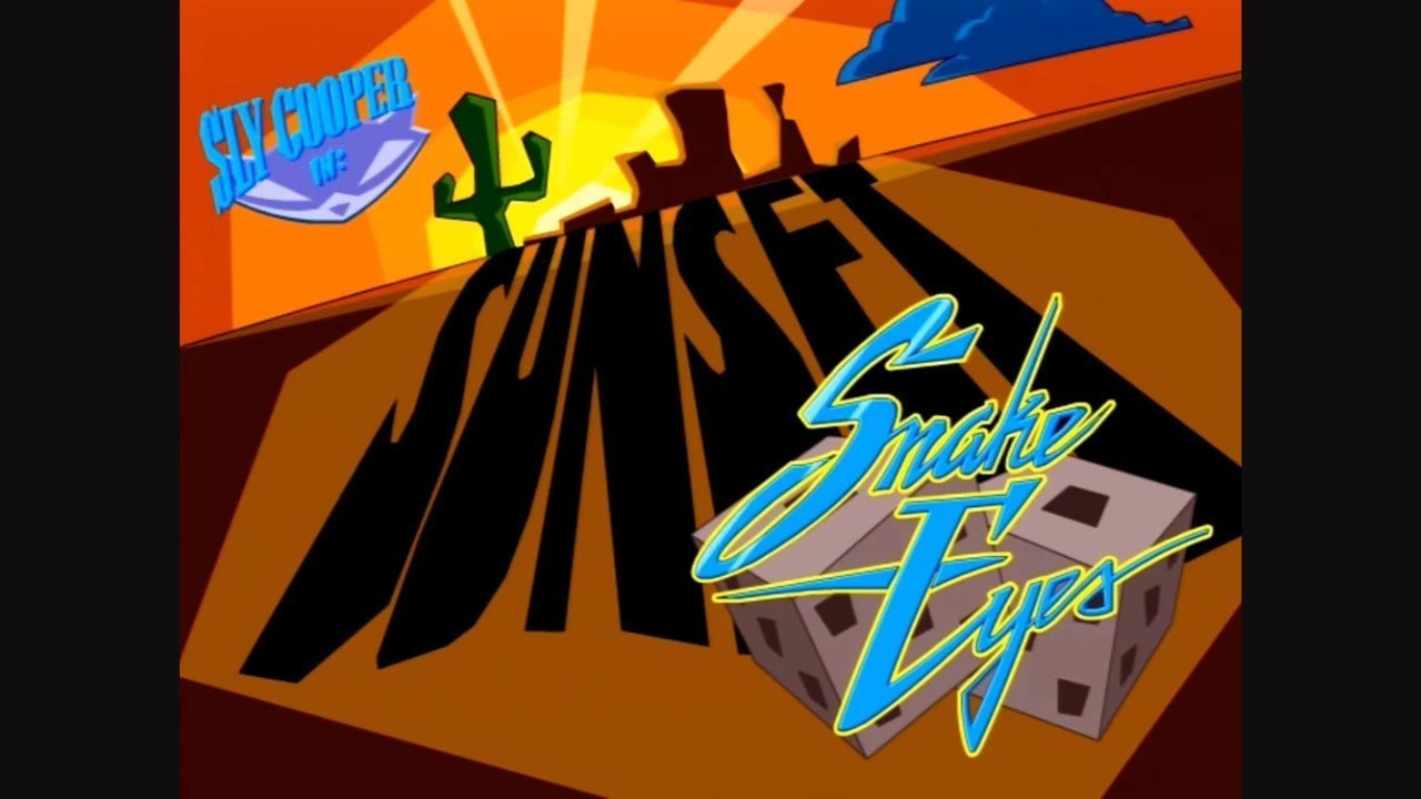 SLY COOPER PS2 Walkthrough, Sunset Snake Eyes. No Commentary