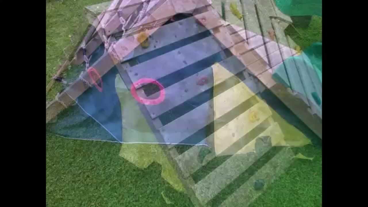 Plum My First Play Centre Wooden Climbing Frame Install