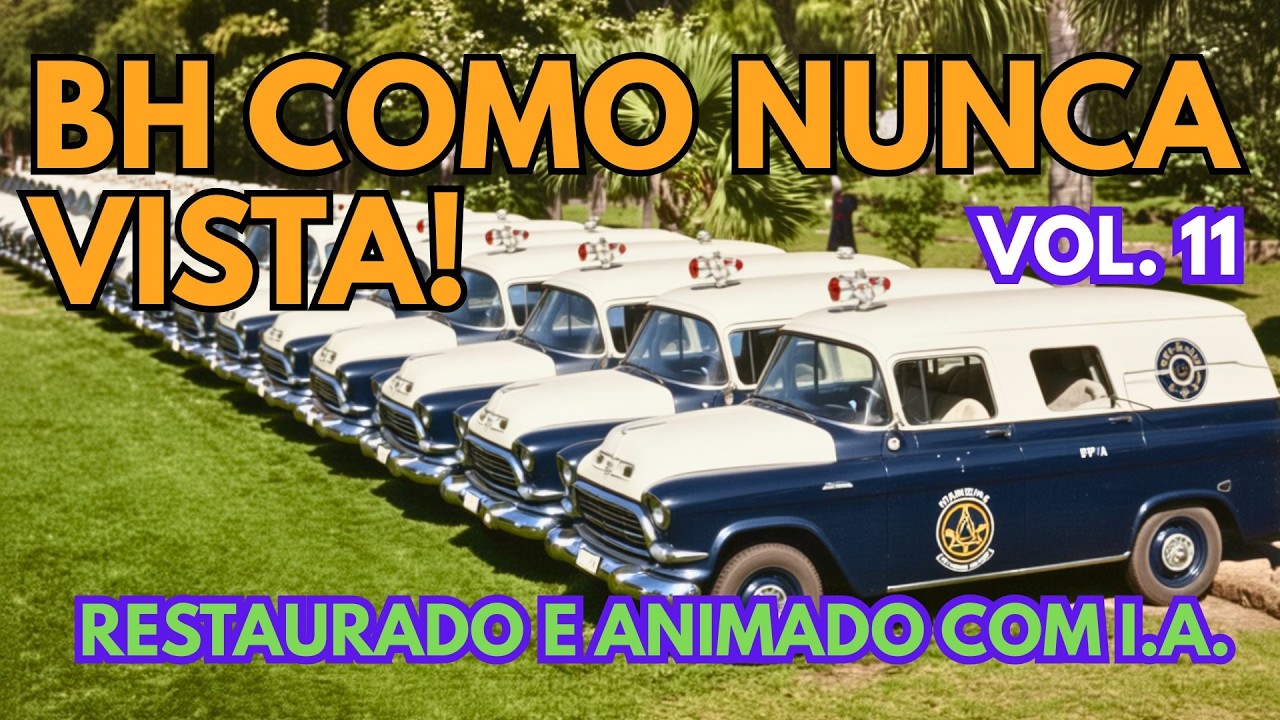 Uma Viagem Emocionante ao Passado de Belo Horizonte | Fotos Raras Ganham Vida! Vol. 11