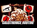 The Baki Hanma Calisthenics Routine for Beginners | How To Fight Like Baki | Baki Deadly moves |