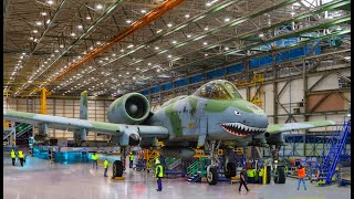 How the A-10 Warthog Is Built? Inside the Combat Tank Killer Manufacturing Process