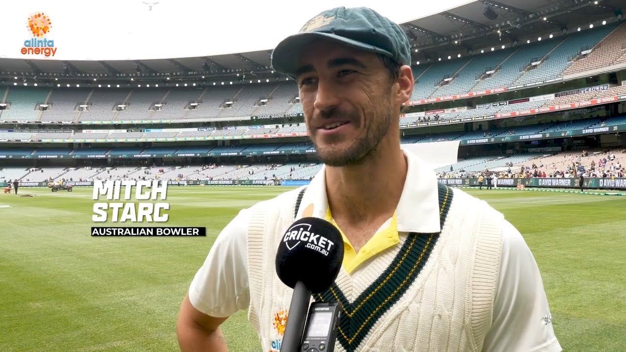 Gutsy Starc 'didn't want to leave the guys two men down' | Alinta News Wrap