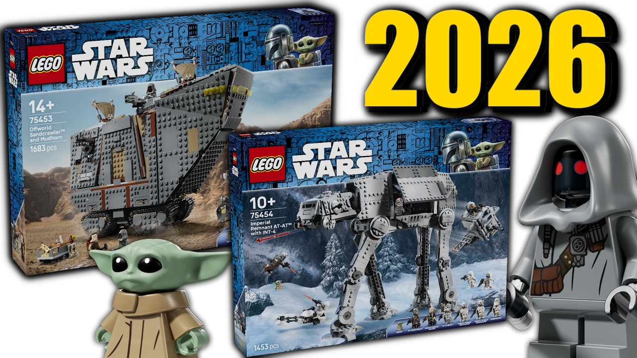 NEW LATE 2026 LEGO STAR WARS Sets OFFICIALLY REVEALED! - YouTube
