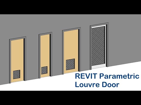 Revit Parametric Louvre