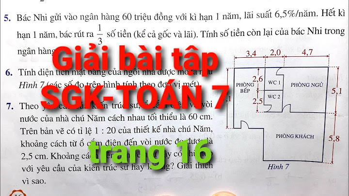 Hướng dẫn học toán lớp 7 tập 1 trang 16 năm 2024