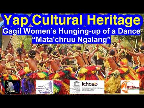 Gagil Women S Hanging Up Of A Dance Mata Chruu Ngalang 1997