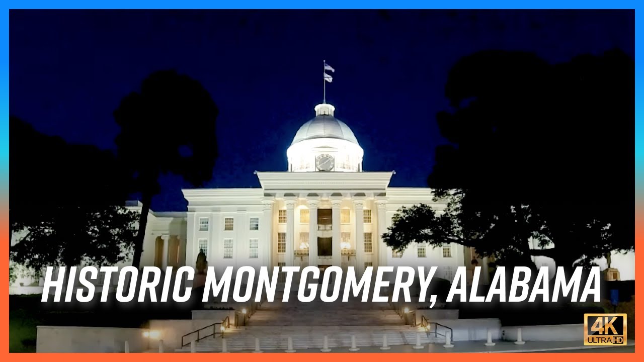 Visiting Montgomery The Capital City Alabama Road Trippin 4K