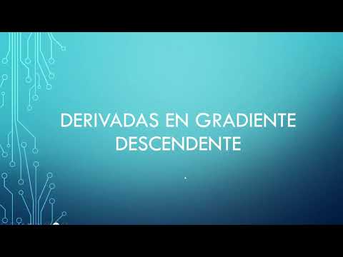 Derivadas del Gradiente
