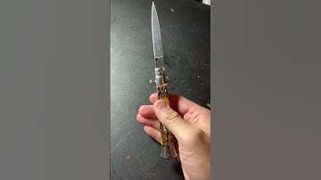 Switch blade #youtubeshorts #youtube #knifeskills #knifecommunity #art