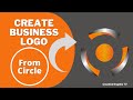 How To Make Professional Business Logo Using Adobe Illustrator #adobeillustrator