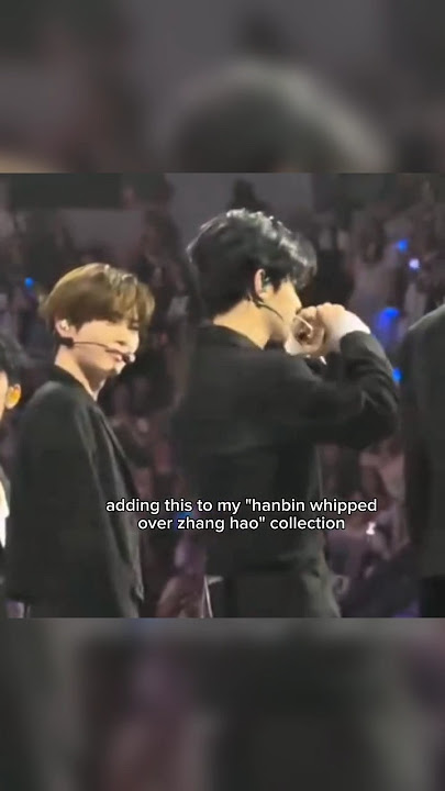 HANBIN IS OBSESSED 🤭#kpop #zerobaseone #zb1 #zhanghao #sunghanbin #haobin #binhao #musicbanklisbon